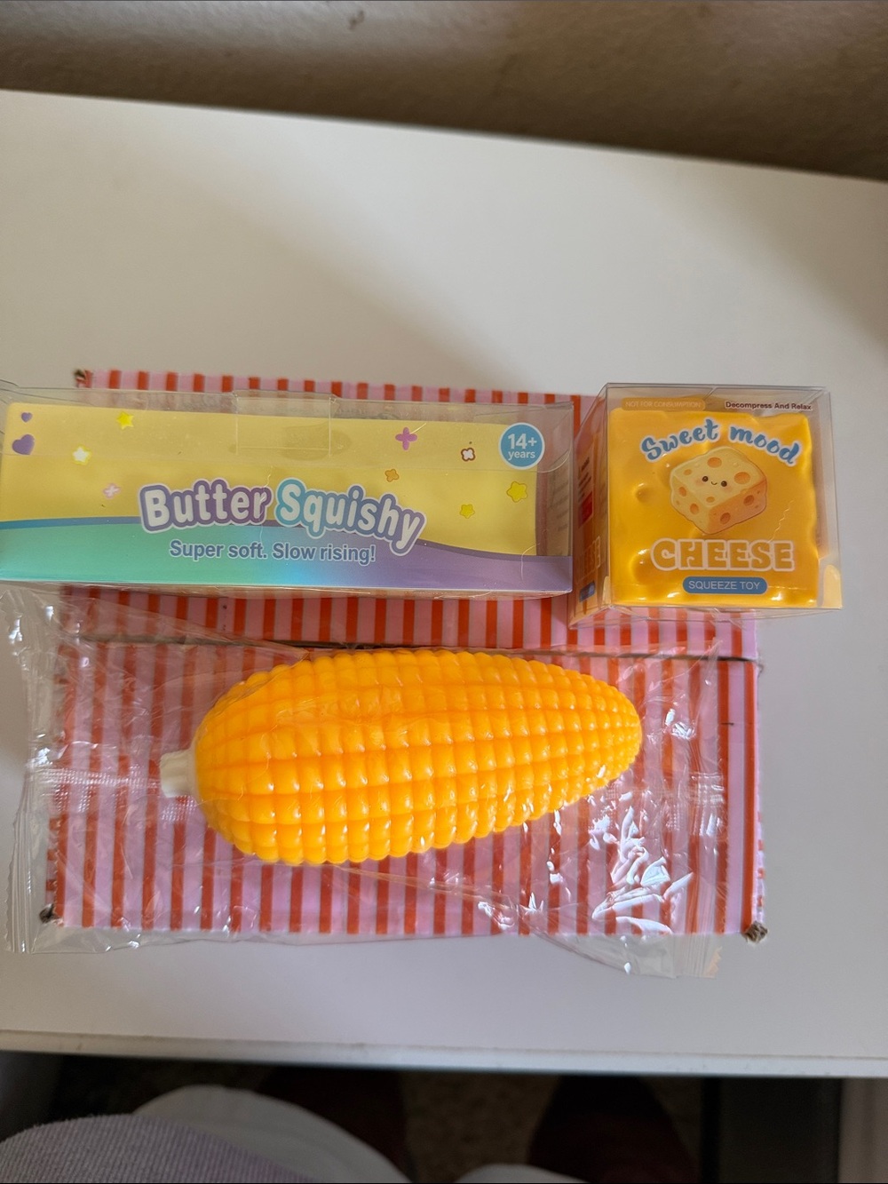 🌽CRUNCHY CORN & CRUNCHY CHEESE!!!🧀 SMALL SMOOTH BUTTER!!🧈🧈🧈 ⭐️BUNDLE⭐️